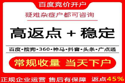 竞价推广代运营服务效果展示